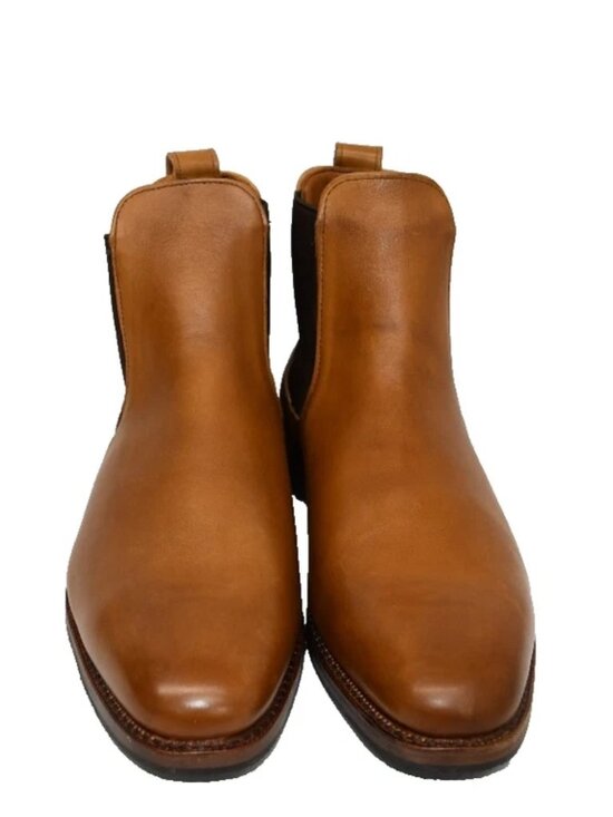 New! Allen Edmonds Liverpool Chelsea Dress Boot Walnut Size 11.5 D DD464A 7523 main image 3